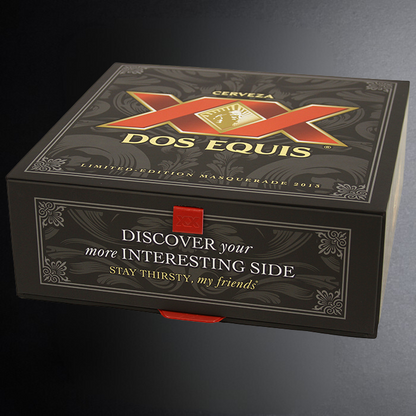 Dos Equis Bottle Box
