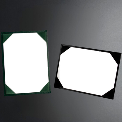 Leatherette Certificate Covers