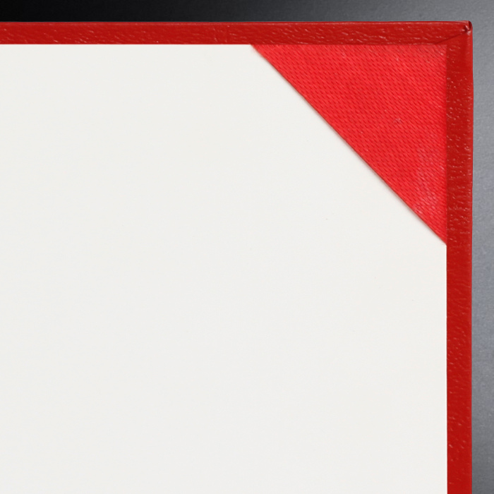 Red border on a white background