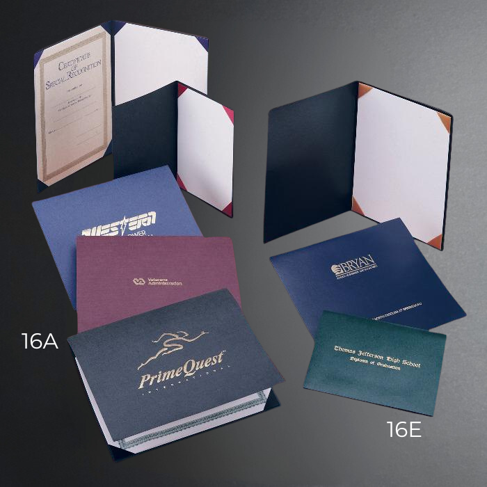 Premier & Quality Linen Certificate Covers