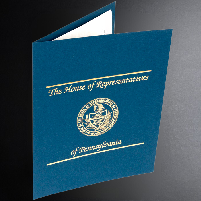 17B Paper Certificate Covers