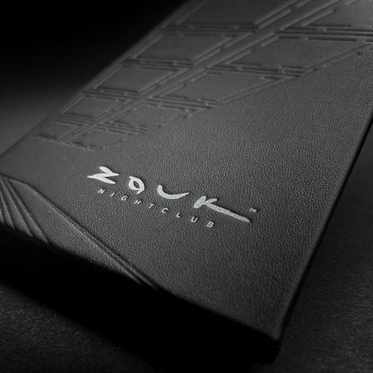 Zouk Nightclub Menu