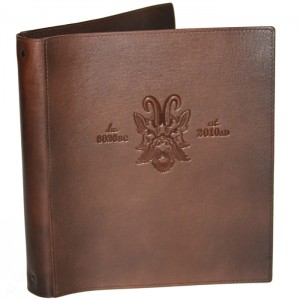 custom leather binder 25