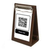 QR Code Table Menu | Table Menu with Clip Holder